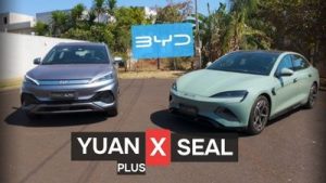 Comparativo BYD: Seal ou Yuan Plus? Meus dois favoritos lado a lado - Resenha, comente sua opinião