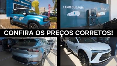 Cical Chevrolet: modelos elétricos e preços corretos + eletroposto com carregador rápido 2x CCS2
