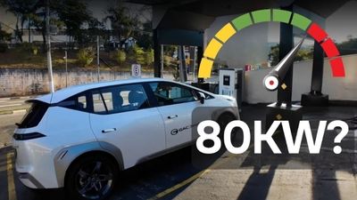 Teste de Potência máxima de carregamento do GAC Aion Y no Hub daGo Electric Cajamar
