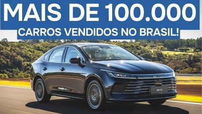 BYD vende mais de 100 mil carros em 12 meses no Brasil! Conheça os modelos na Byd Aliança Ribeirão