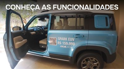 Chevrolet Spark EUV: conheça todos os recursos e funcionalidades da central do carro