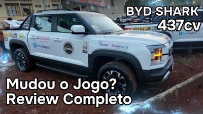 Review Pick-up Byd Shark 437cv Híbrida Plug-in Off-Road no Byd Adventure Ribeirão Preto